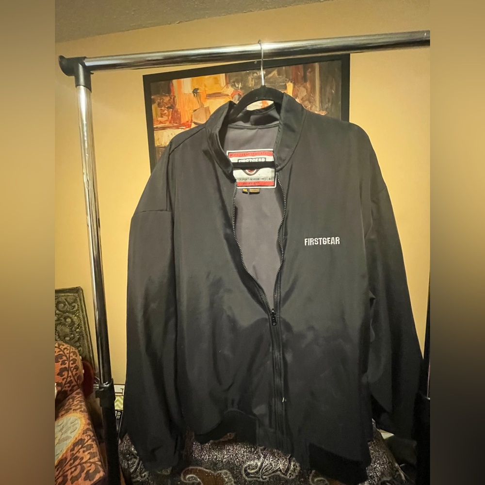 FirstGear 4XL Riding Heavy Windbreaker Jacket Soft Lined  - Mens